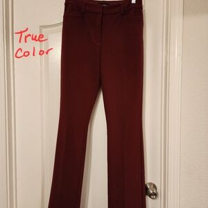 Express Columnist Mid Rise Boot Cut Pant